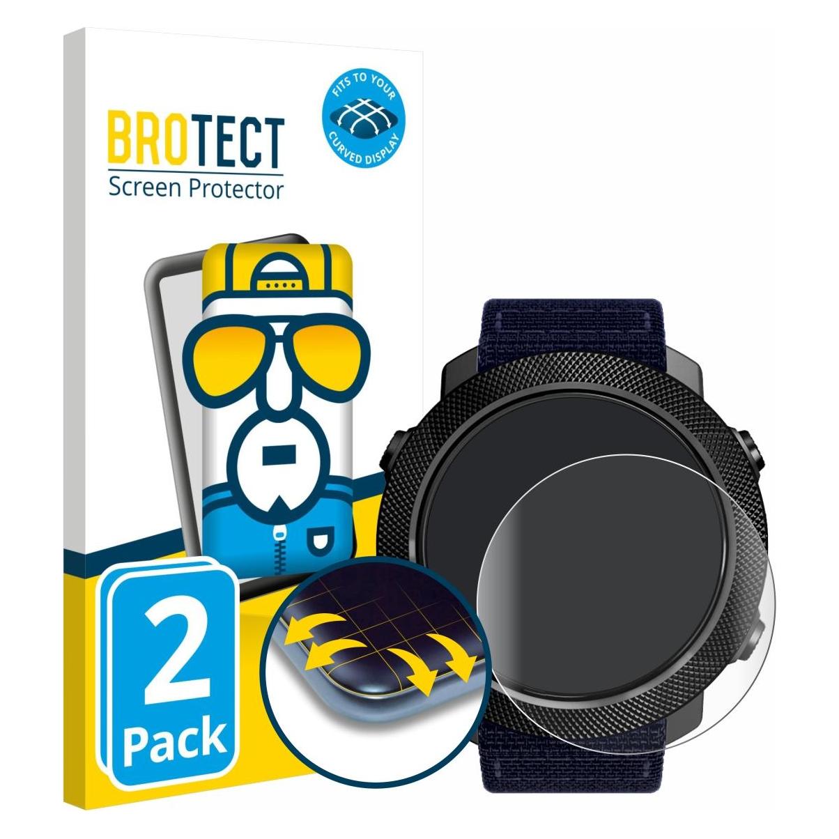 Brotect Fullscreen für North Edge Apache 3 Schutzfolie Displayschutz Folie Klar Transparent (5162060)