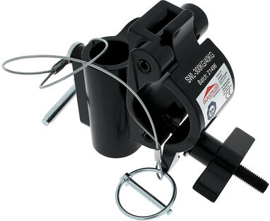 Duratruss PRO-Studio-Clamp 300kg/40kg BK Aluminium Schwarz