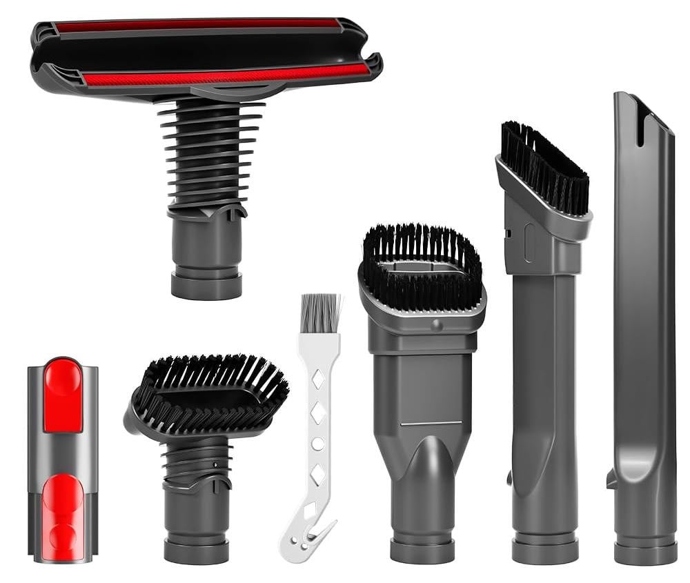 Dripio 7-delige stofzuigeraccessoire set voor Dyson V7-V15