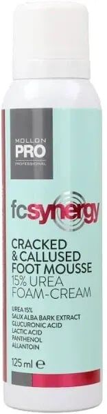 Mollon Pro Fcsynergy Cracked & Callused Foot Mousse 15% Urea 125 ml