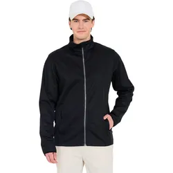Abacus Jacke Lytham softshell, schwarz