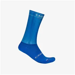 Castelli, Unisex, Sportsocken, Fast Feet 4 Sock (L), Blau