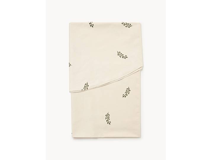 Nappe ronde de Noël brodée Torry