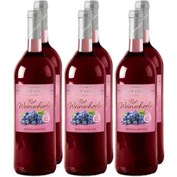 Gerstacker Weinschorle rot 6,0 % vol 6 x 1,0 Liter