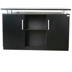 Aktenschrank Büroschrank Sideboard Schrank Büroausstattung Flügeltürenschrank Wandschrank Büromöbel Büroinventar Orly schwarz Jet-Line