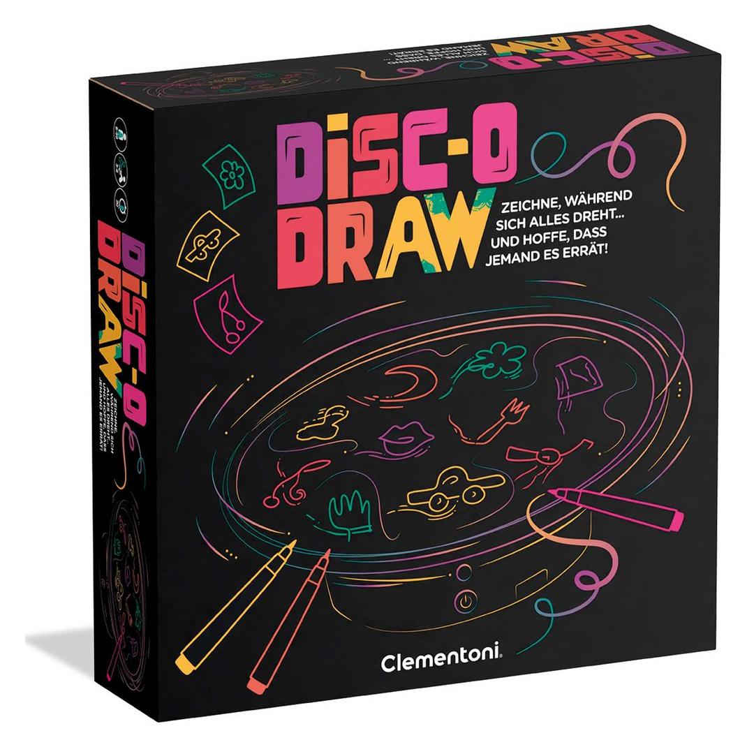 Clementoni Disco Draw - Wer hat den Dreh raus? (Deutsch) (59509)