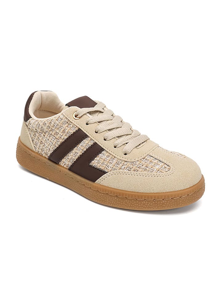Sixth Sens Sneakers in Beige - 39