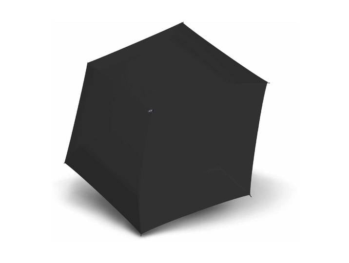 Taschenregenschirm KNIRPS Mini manual , schwarz, Regenschirme, Taschenregenschirm