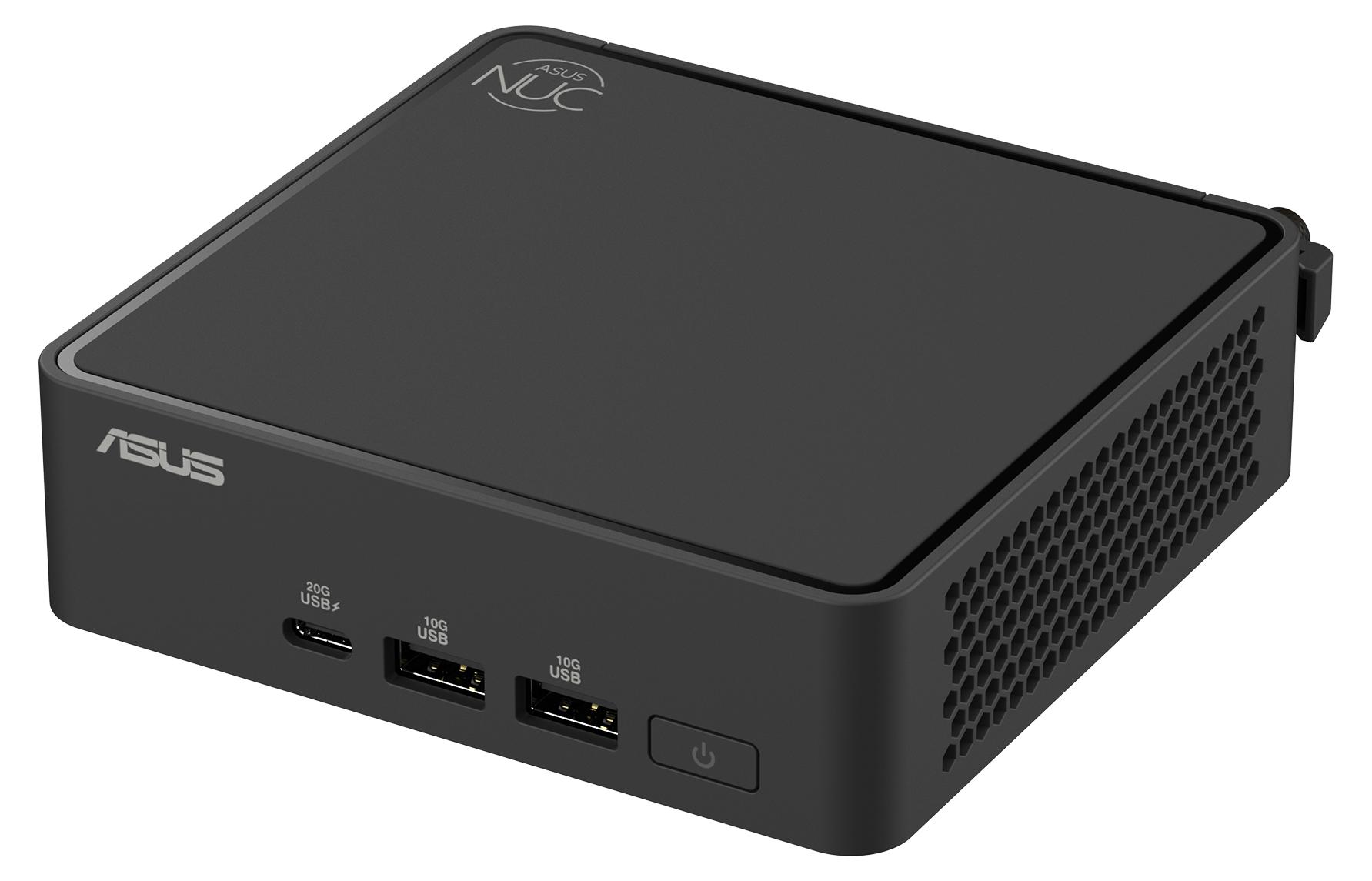 ASUS NUC 15 Pro Slim Mini PC RNUC15CRKU506302 (Intel Core Ultra 5 225H Prozessor, Intel Arc Grafik, 2x 8GB DDR5 Speicher, 512GB G4 PCIe SSD, Intel WiFi 7, ohne Betriebssystem, mit EU-Netzkabel, bis 99 TOPS KI-Leistung, unterstützt OpenClaw & Hermes Agent, 24/7 Betrieb), Intel Core Ultra 5, 225H, 16 GB, DDR5-SDRAM, 512 GB, SSD