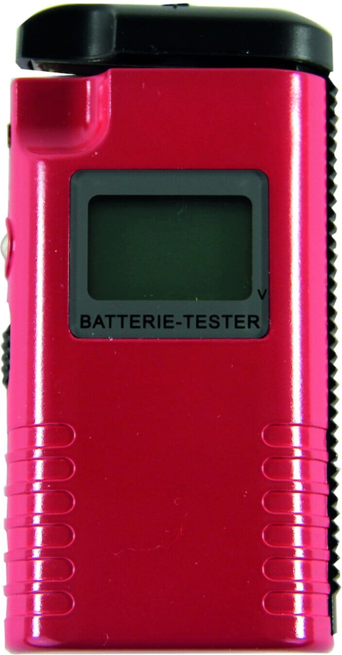 REV Batterie Tester rot (0037329012)
