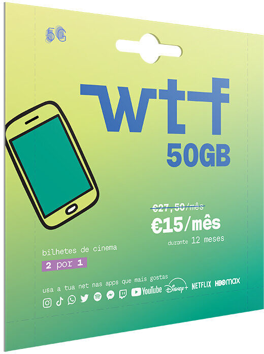 NOS SERVIÇO CARTÃO WTF 50GB PG