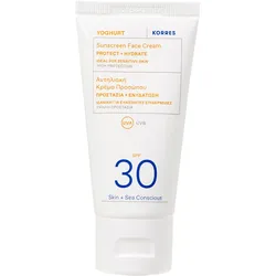 50ml KORRES Yoghurt Sunscreen Face Cream SPF 30