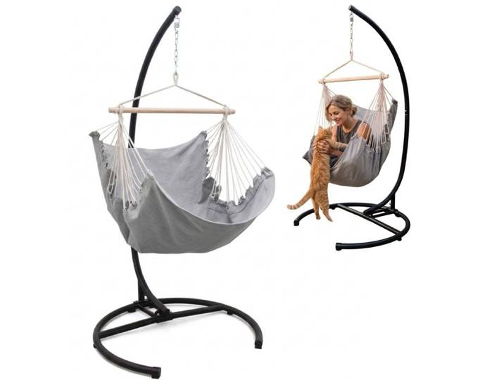 Chaise Suspendue Exterieur XL - 155x125 Fauteuil Suspendu - Balancelle de Jardin