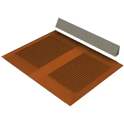 SL Rack Beta-Platte ziegelrot 11522-00