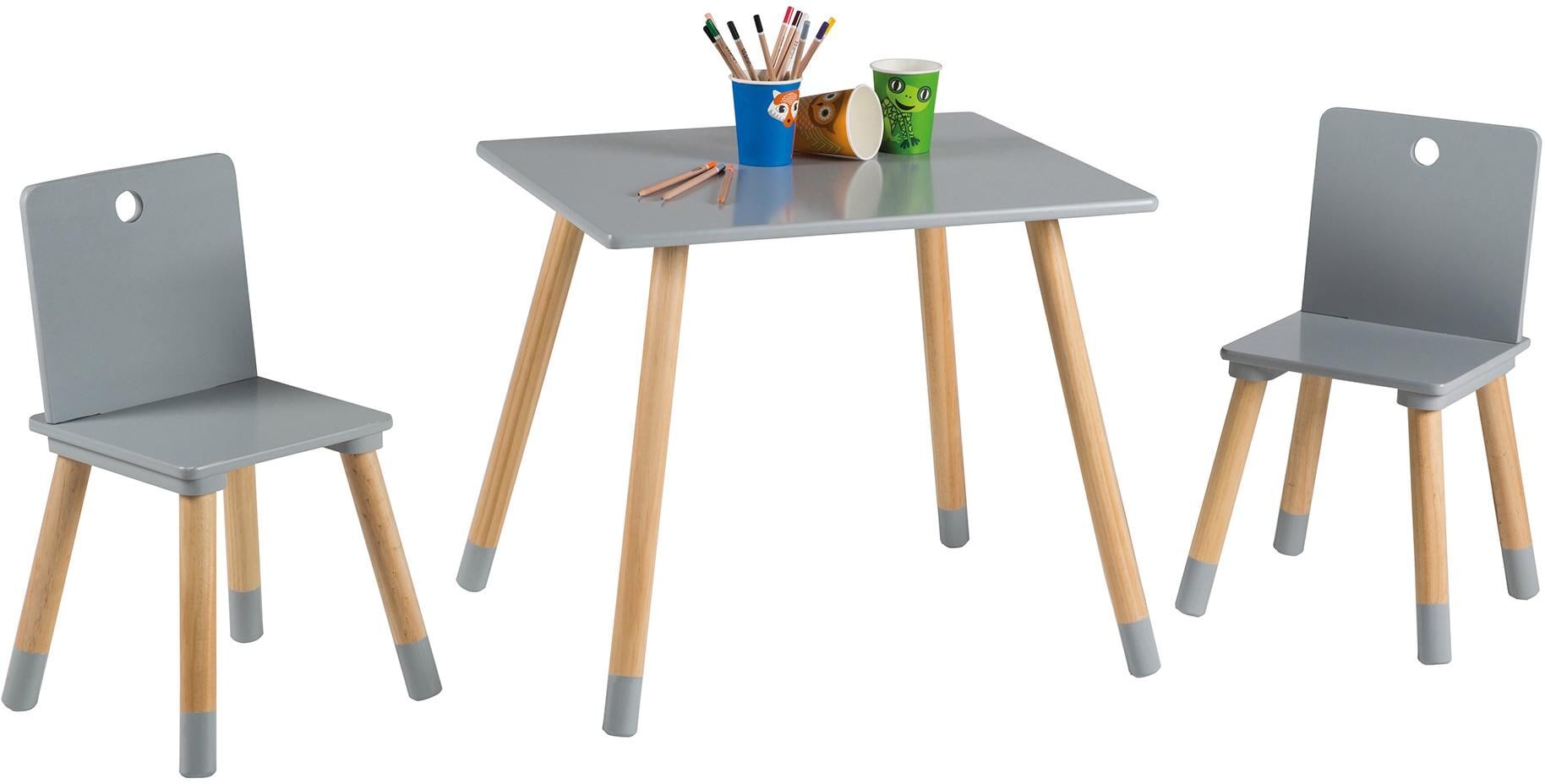 Kindersitzgruppe ROBA, grau, Sitzmöbel-Sets, Baby, MDF, Kindersitzgruppe
