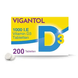 VIGANTOL® 1.000 I.E. Vitamin D3 200 St