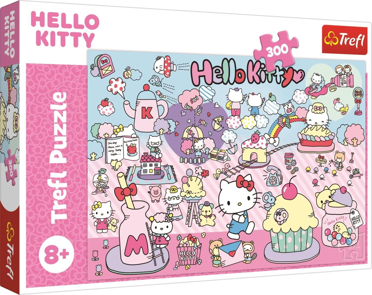 Trefl Hello Kitty Puzzel - 300 stukjes - Ontdek de wereld van Hello Kitty