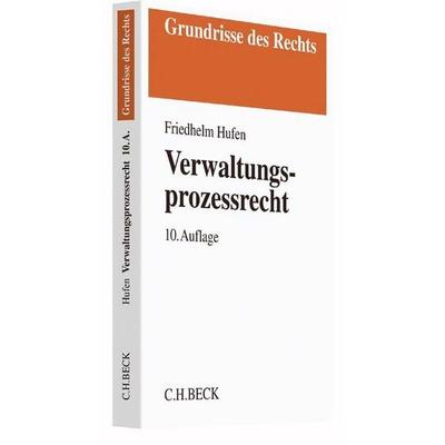 Verwaltungsprozessrecht, Taschenbuch von Friedhelm Hufen, C.H. Beck