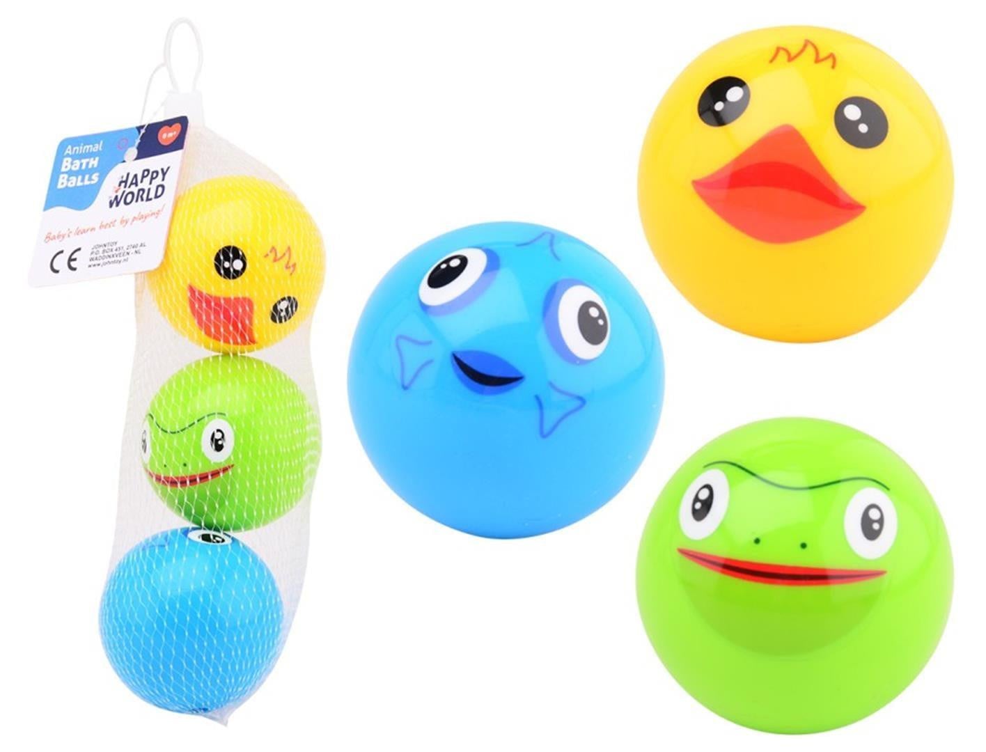 John Toy Happy World dieren speelballen