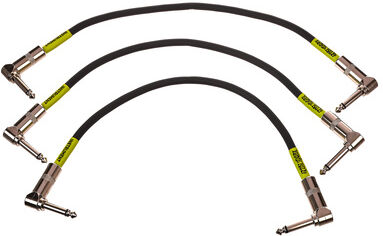 Ernie Ball Patch Cable Black EB6075 Schwarz