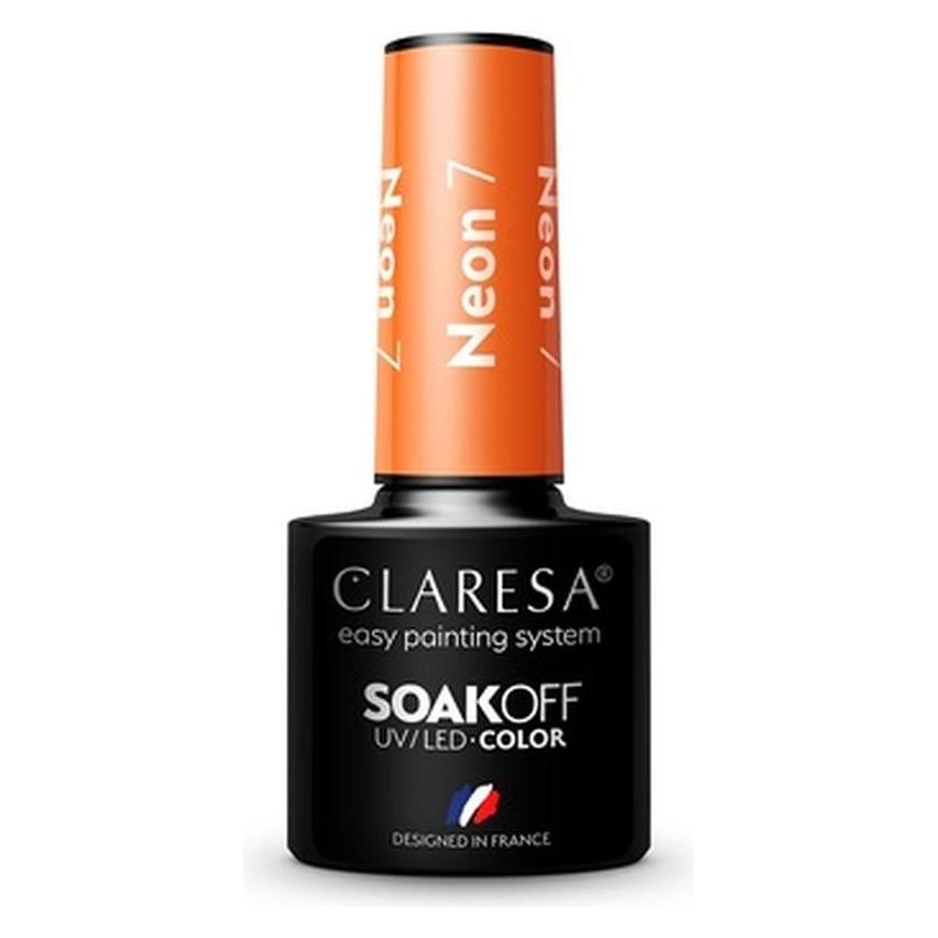 Claresa Soak Off Uv/Led Neon Gel Polish 7 5G (Neon, UV-Gel Lack) (5902846077022)