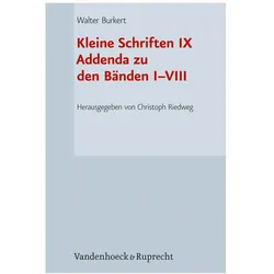 Burkert:Kleine Schriften IX, Fachbücher von Walter Burkert