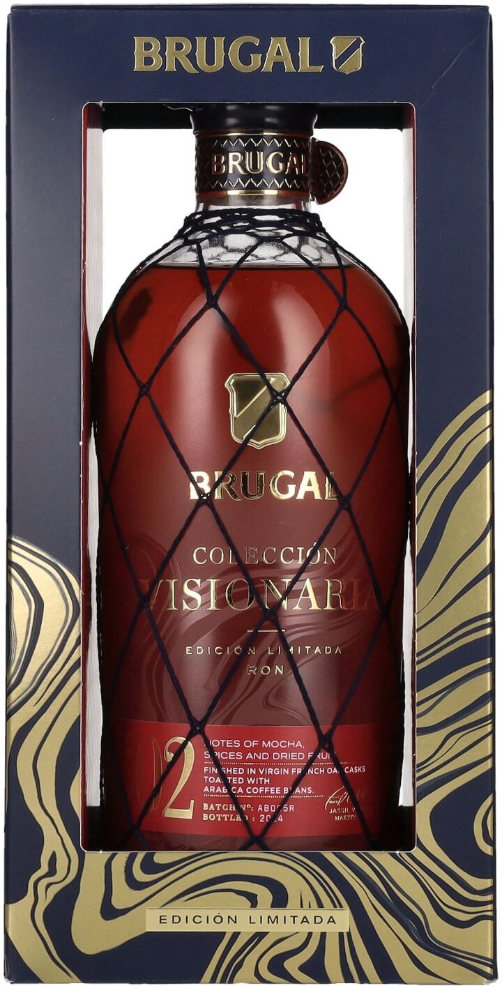 Brugal Ron Brugal COLECCIÓN VISIONARIA Edición Limitada 02 45% Vol. 0,7l in Geschenkbox