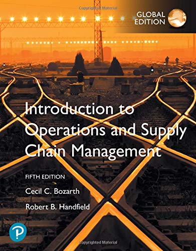 Bozarth, Cecil B. - Introduction to Operations and Supply Chain Management, Global Edition (0) - Preis vom 09.10.2026 07:28:09 h