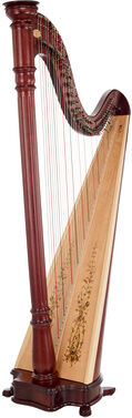 Lyon & Healy Prelude 40 Lever Harp MA Mahagoni