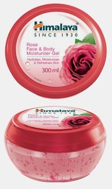 HIMALAYA HERBALS ROSE FACE & BODY MOISTURIZER GEL 300ml