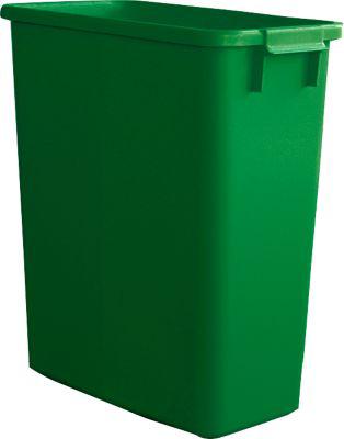 Abfallbehälter ohne Deckel, 60 Liter, grün