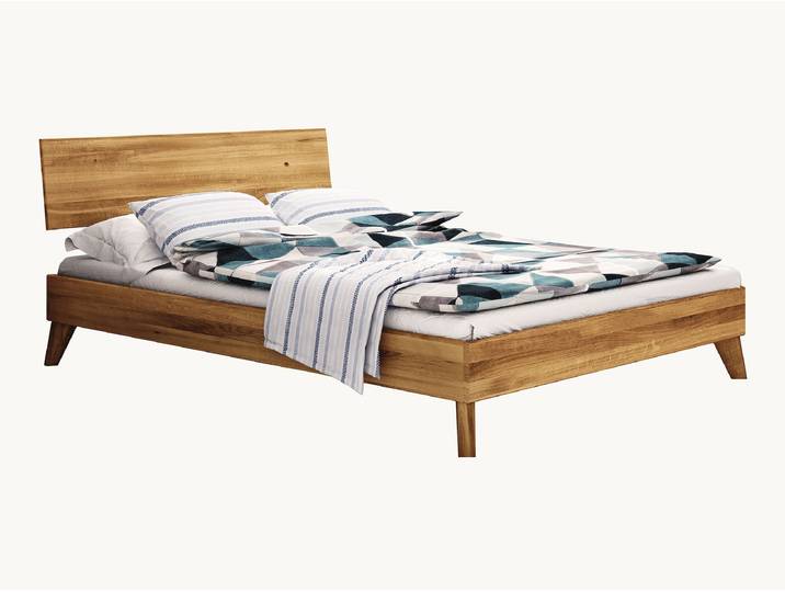 Massivholzbett Tario - Schnäppchen 2127-03256 - Kernbuche geölt - 90x200 cm - ohne Kopfteil