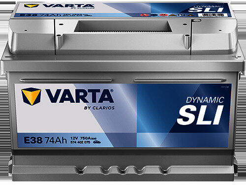Batterie Varta E38 Silver Sli 74 Ah - 750 A