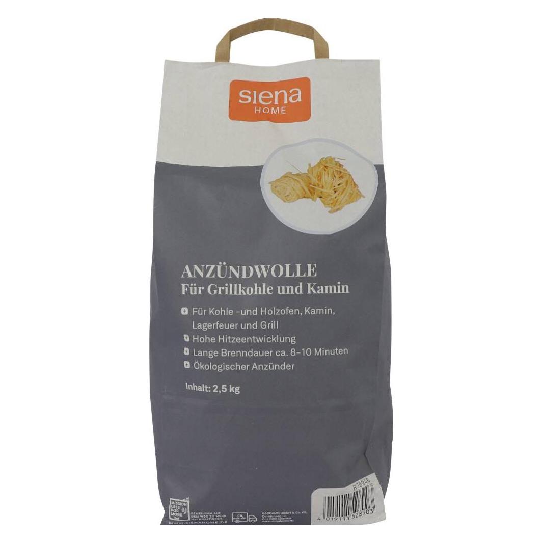 Siena Home Anzündwolle 2,5 kg (R75948)