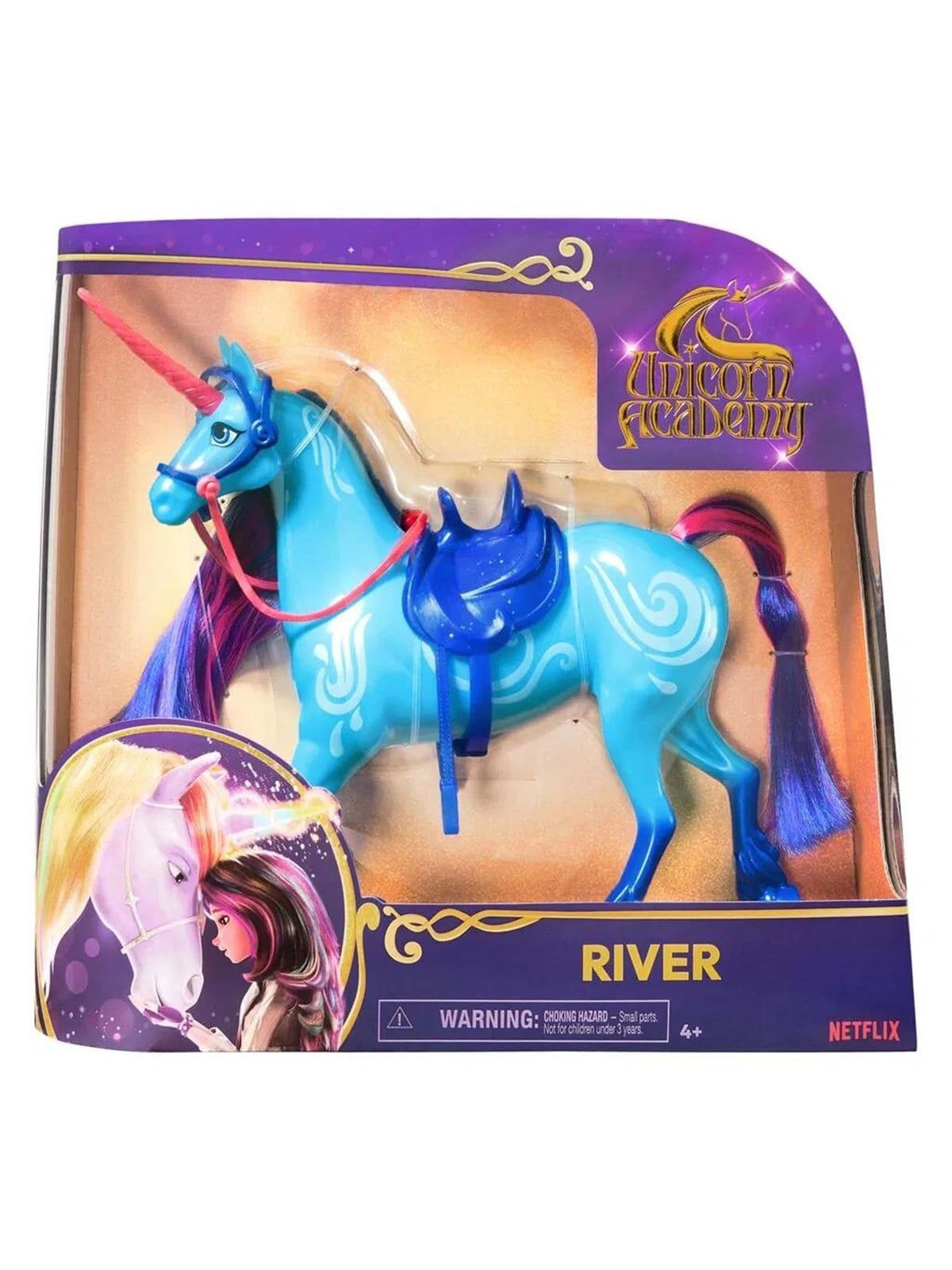 Unicorn Academy Modepuppe Einhorn 28 cm - River