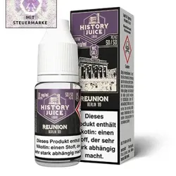 Reunion NicSalt Liquid by History Juice 10ml / 20mg