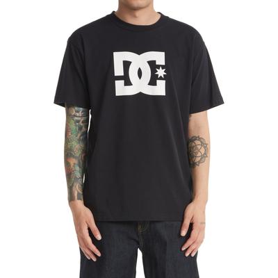 T-Shirt DC SHOES "DC Star", Herren, Gr. XS, schwarz, Obermaterial: 100% Baumwolle., Shirts T-Shirt