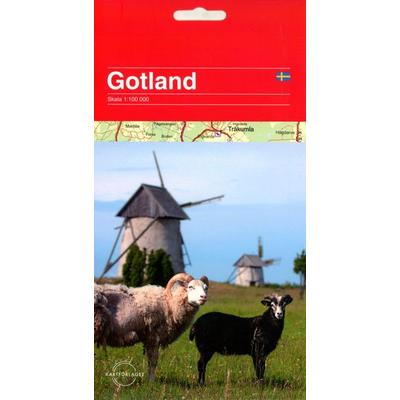 Gotland, Karte von , Norstedts Akademiska Förl