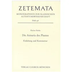 Die Asinaria des Plautus, Sachbücher von Florian Hurka