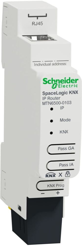 Schneider Electric SpaceLogic KNX IP-Router DIN-Schiene MTN6500-0103)