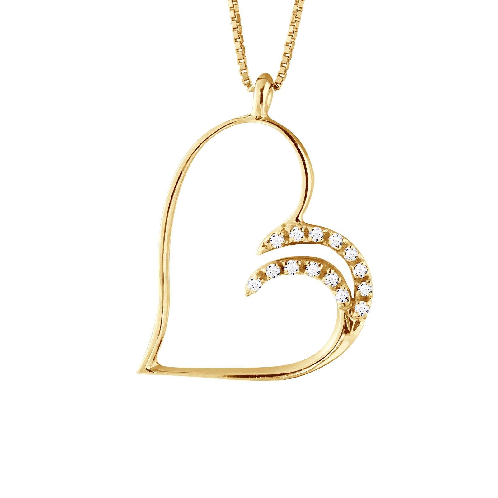 Collar HART Diamonds 0,15 Cts Yellow Gold