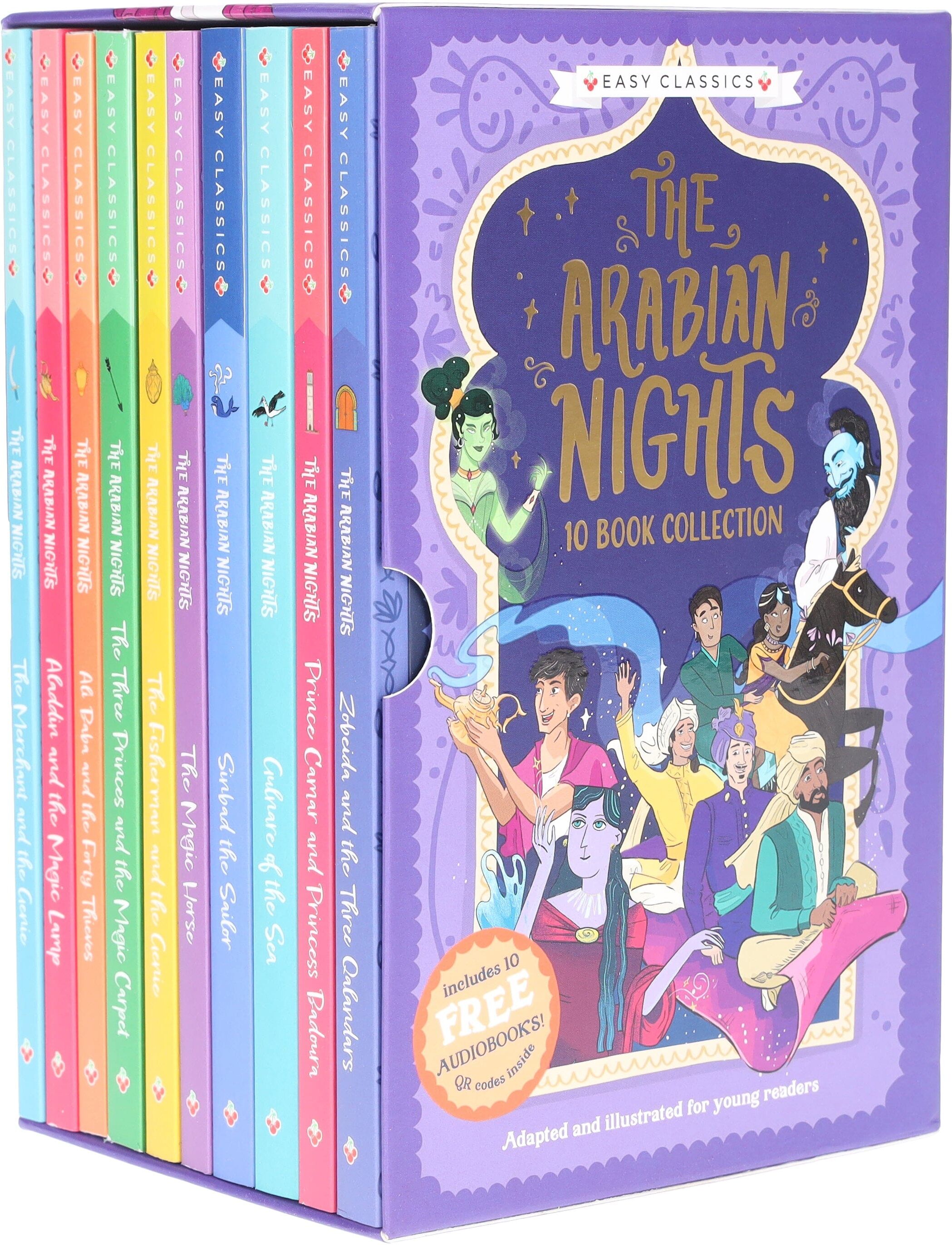 The Arabian Nights Series (Easy Classics) 10 Books Collection Box Set - Ages 7-11 - Paperback Sweet Cherry Publishing