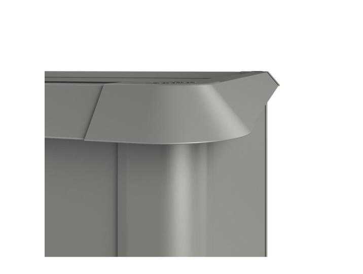 Schneckenschutz, Grau, Metall, 209x42x110 cm, Gartenzubehör, Hochbeet