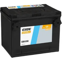 Exide EB558 Excell 55Ah Autobatterie US Cars