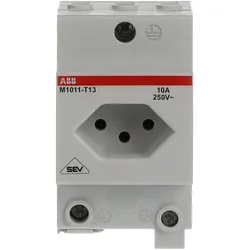 ABB M1011-T13 Modulare Steckdose schweizer Standard T13 10 A 2CSM220685R0721