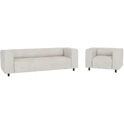SITZGARNITUR 3+1 Tove Beige Cord