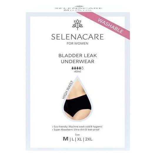 Selenacare Blasenschwäche Unterwäsche Frauen High Waist schwarz (1x) (30736366)