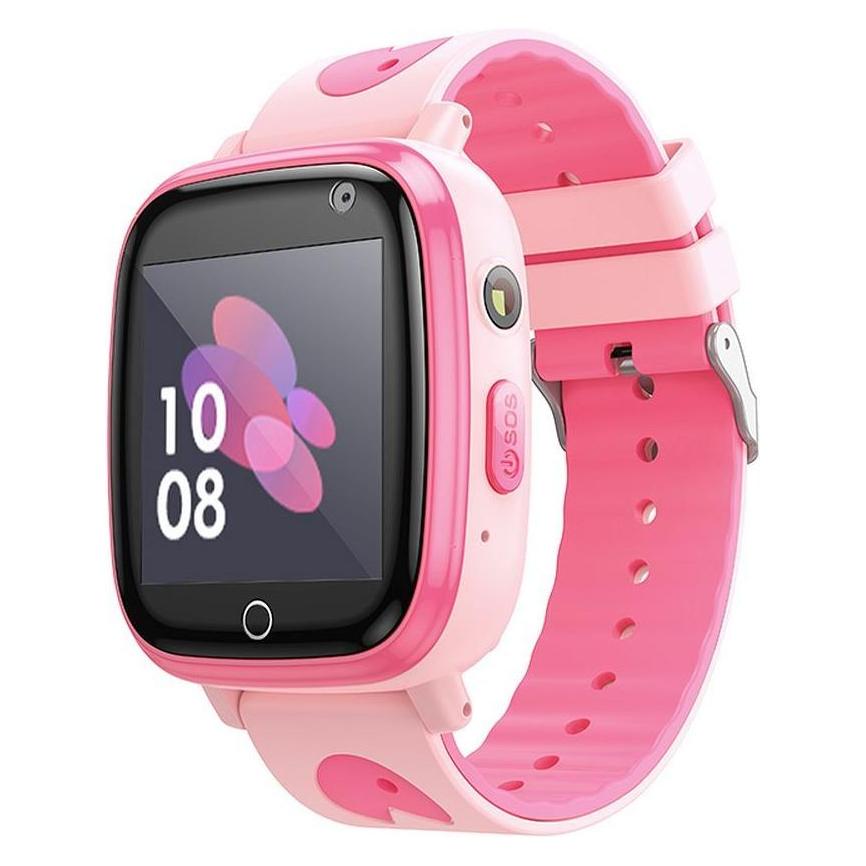 Hoco Headphone with microphone smartwatch for kids with call function 2G Y100 pink (ohne SIM) (49572175)
