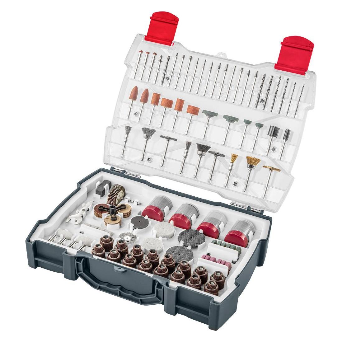 Graphite Mini Drill Accessories (Mini Grinder Accessories, set 286 pcs.) (?55H085)