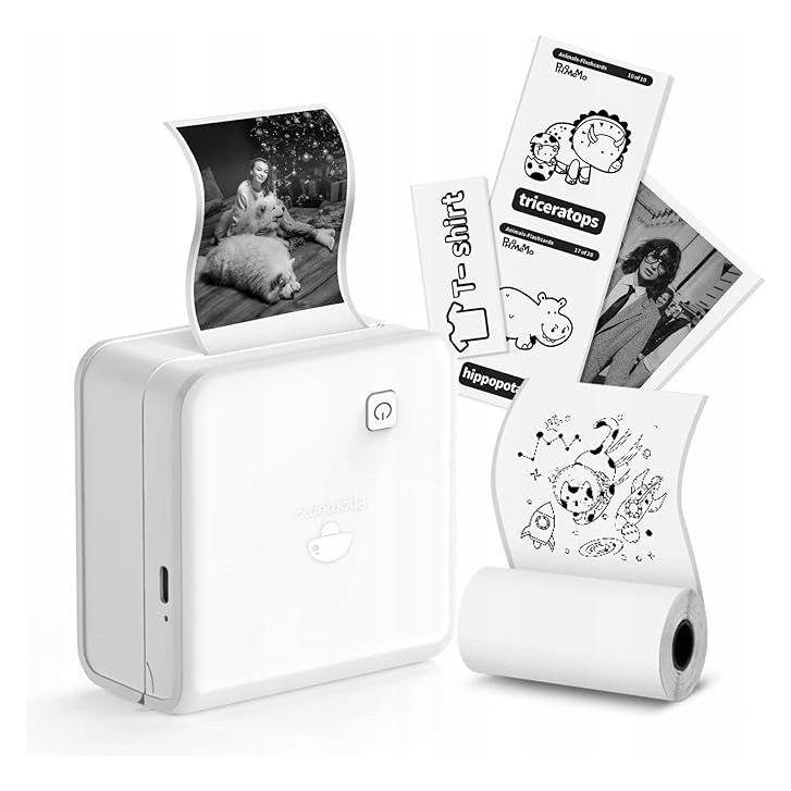 Phomemo M02 PRO Biały (300 dpi) (SB8092)
